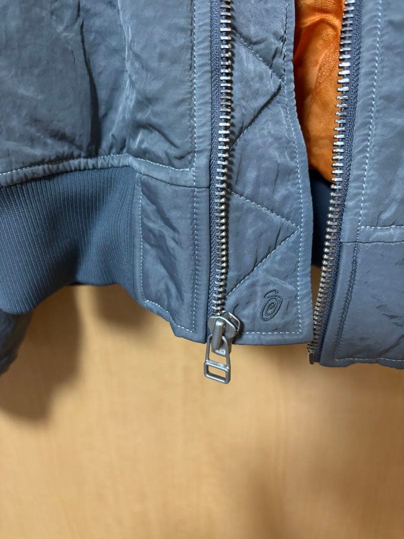 ジャケット・アウター nacccySTUSSY DYED NYLON BOMBER JACKET