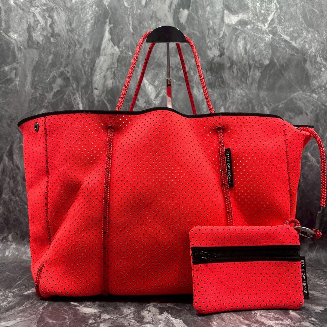 ttack ✨ステイトオブエスケープ　トートバッグ　ポーチ付き