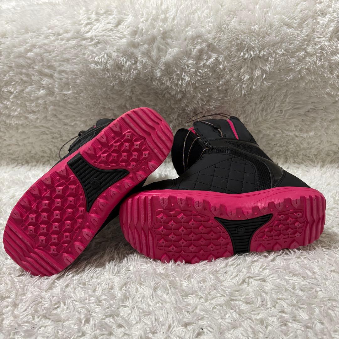 【未使用級】BURTON MINT AFスノーボード レースブーツ　黒/ピンク