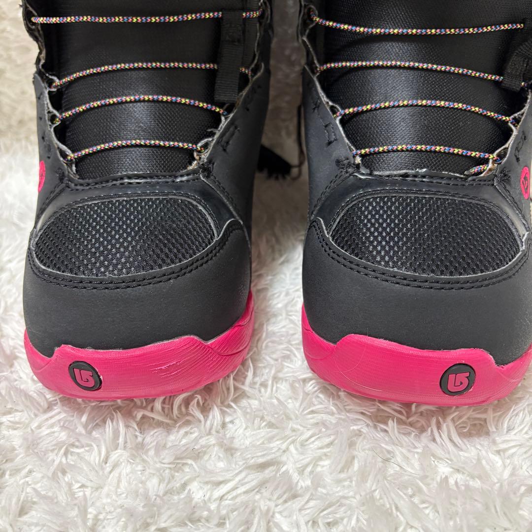 【未使用級】BURTON MINT AFスノーボード レースブーツ　黒/ピンク
