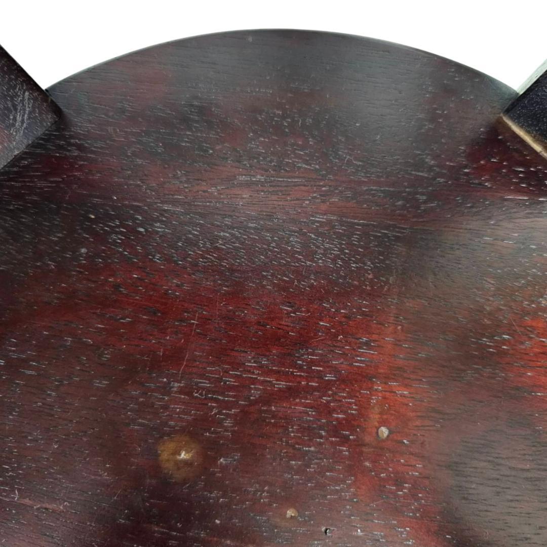 【現状渡し】九州民芸家具 南京小椅子 丸座 2脚セット② ろくろ脚 イス いす