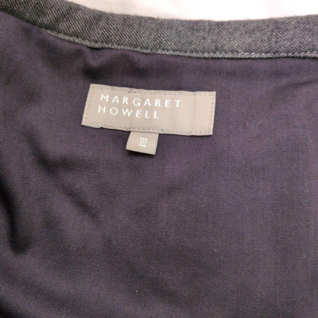 MARGARET HOWELL グレー プリーツスカート III