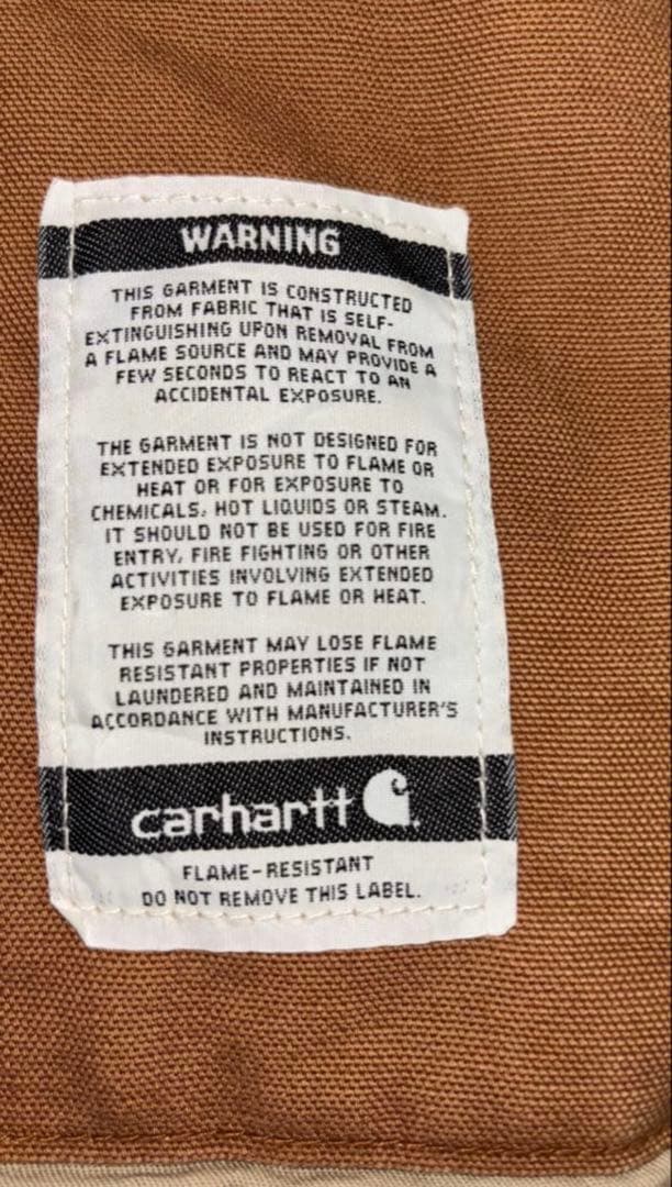 売*す様 【廃盤・希少】カーハート FR難燃 ダックジャケット サンタフェ 企業
