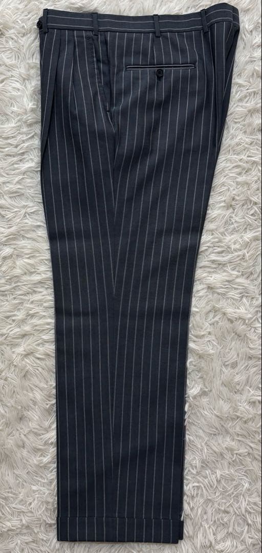 ISAIA 高級スーツセットアップ　ストライプ　大きいサイズ　XL