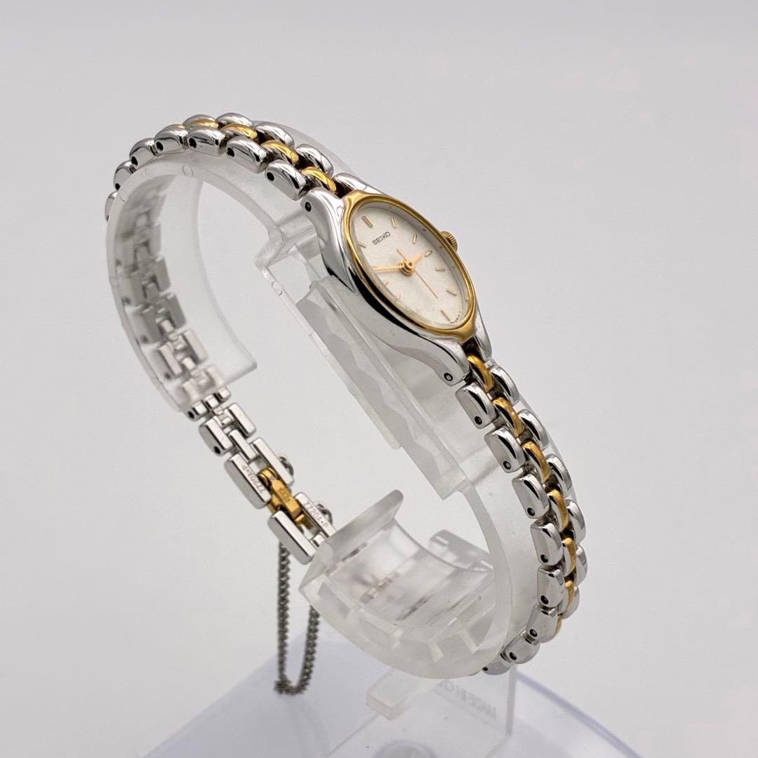 vintage 美品 SEIKO ブレスレット オーバル 日本製 レディース