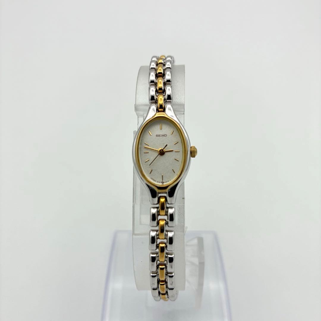 vintage 美品 SEIKO ブレスレット オーバル 日本製 レディース