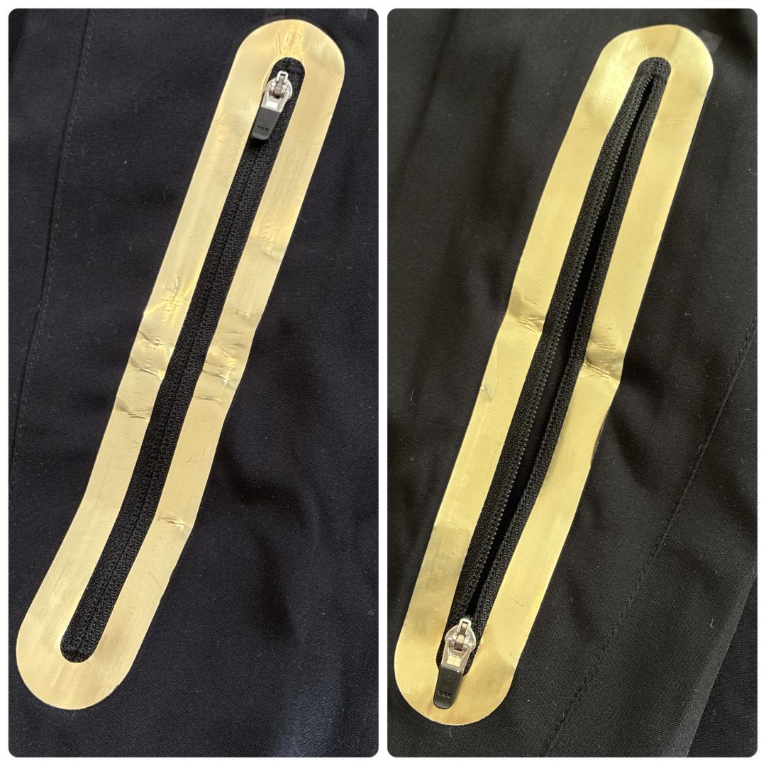 良品 ヨネックス テニス 裏地付きウィンドウウォーマージャケット L 黒×金