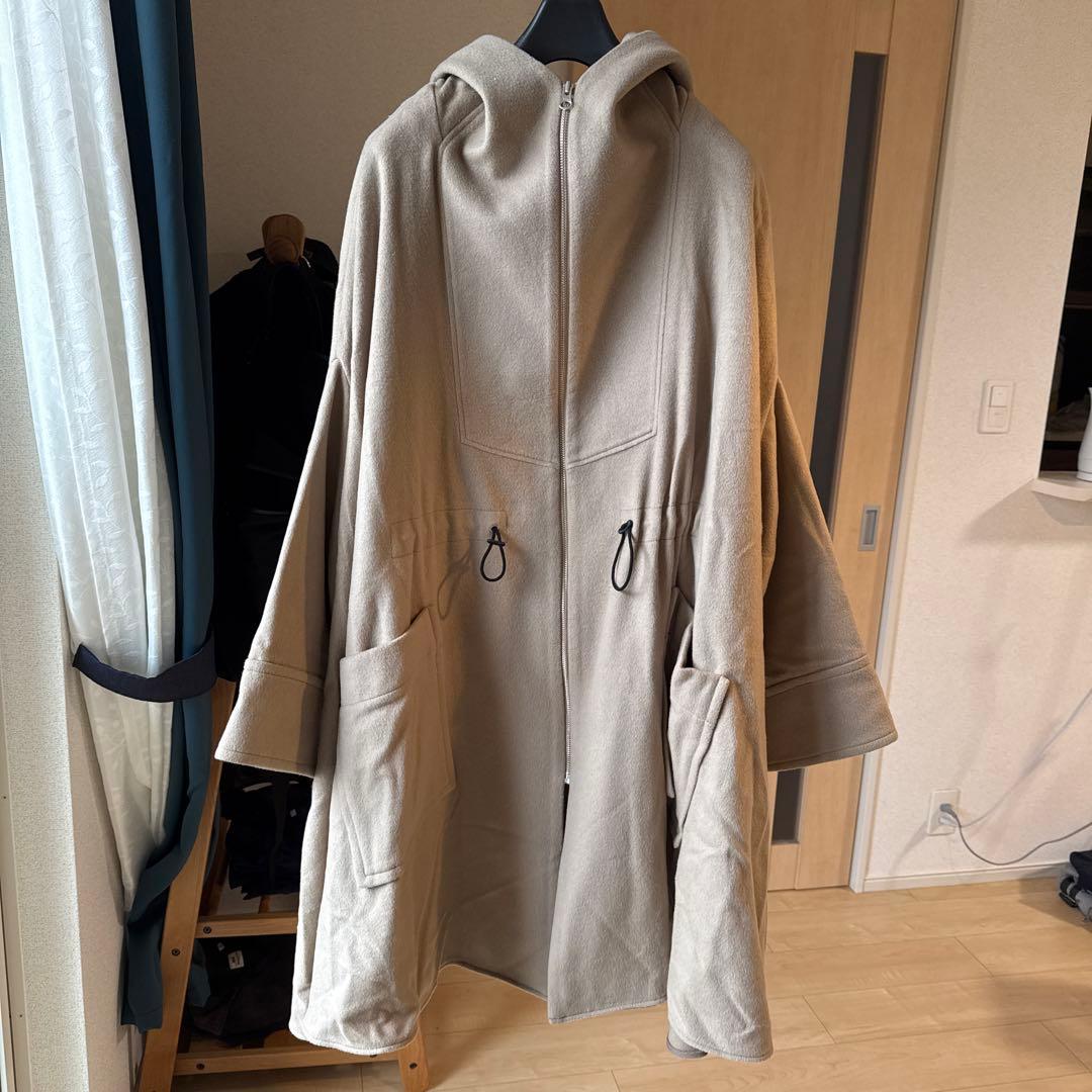 HOUSE OF LOTUS カシミヤ混ビーバーポンチョ