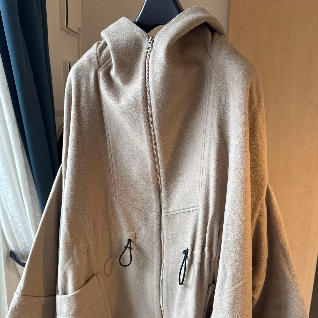 HOUSE OF LOTUS カシミヤ混ビーバーポンチョ