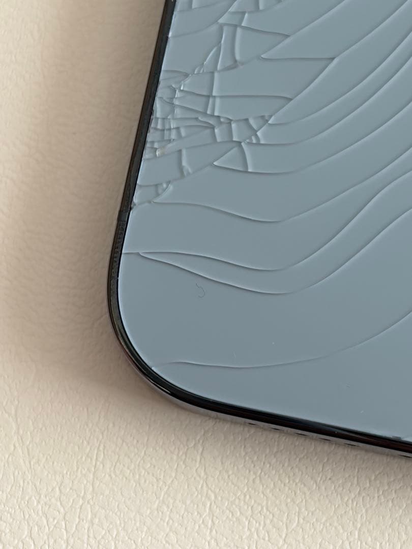 【画面美品　アイフェイス付】iPhone 13 Pro 125GB 背面ひび割れ