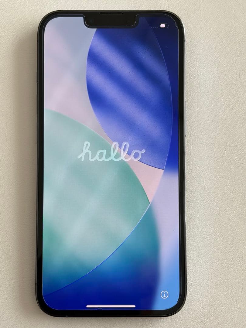 【画面美品　アイフェイス付】iPhone 13 Pro 125GB 背面ひび割れ