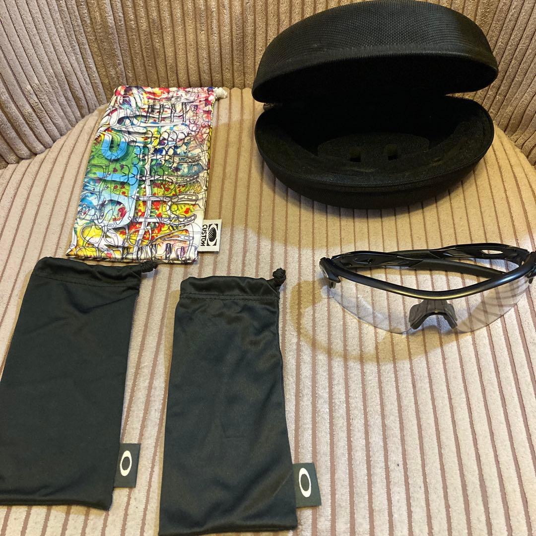 オークリー　OAKLEY 透明サングラス Rader Lock 34-701