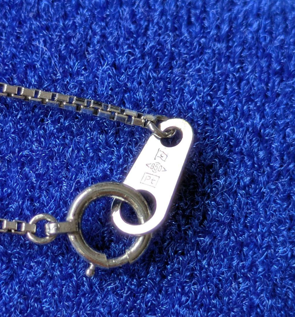 ♡ベネチアン ネックレス♡Pt850 幅1.0mm 40cm 造幣局刻印