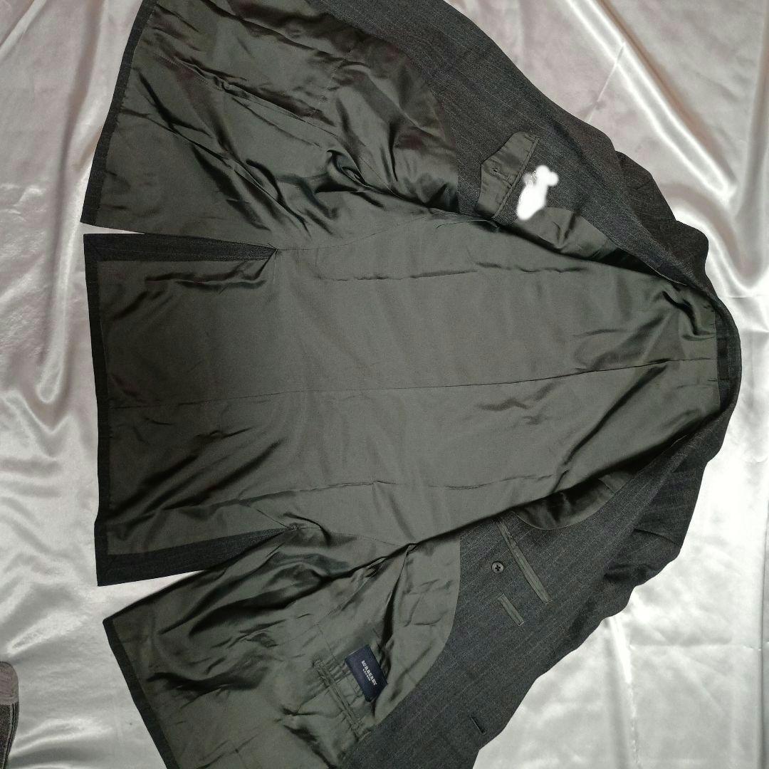 【美品】バーバリースーツ　BB7　高級シェットランドウール