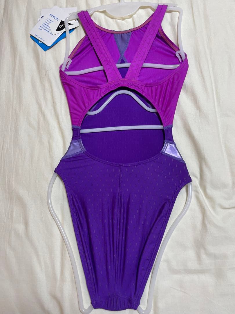 い*す様 アリーナ　競泳用パープルハイカット水着