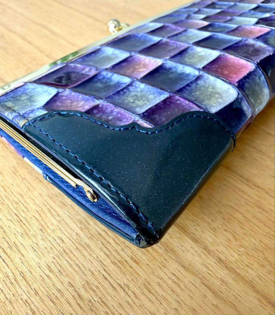 アナスイ ANNA SUI がま口長財布　ステンドグラス風