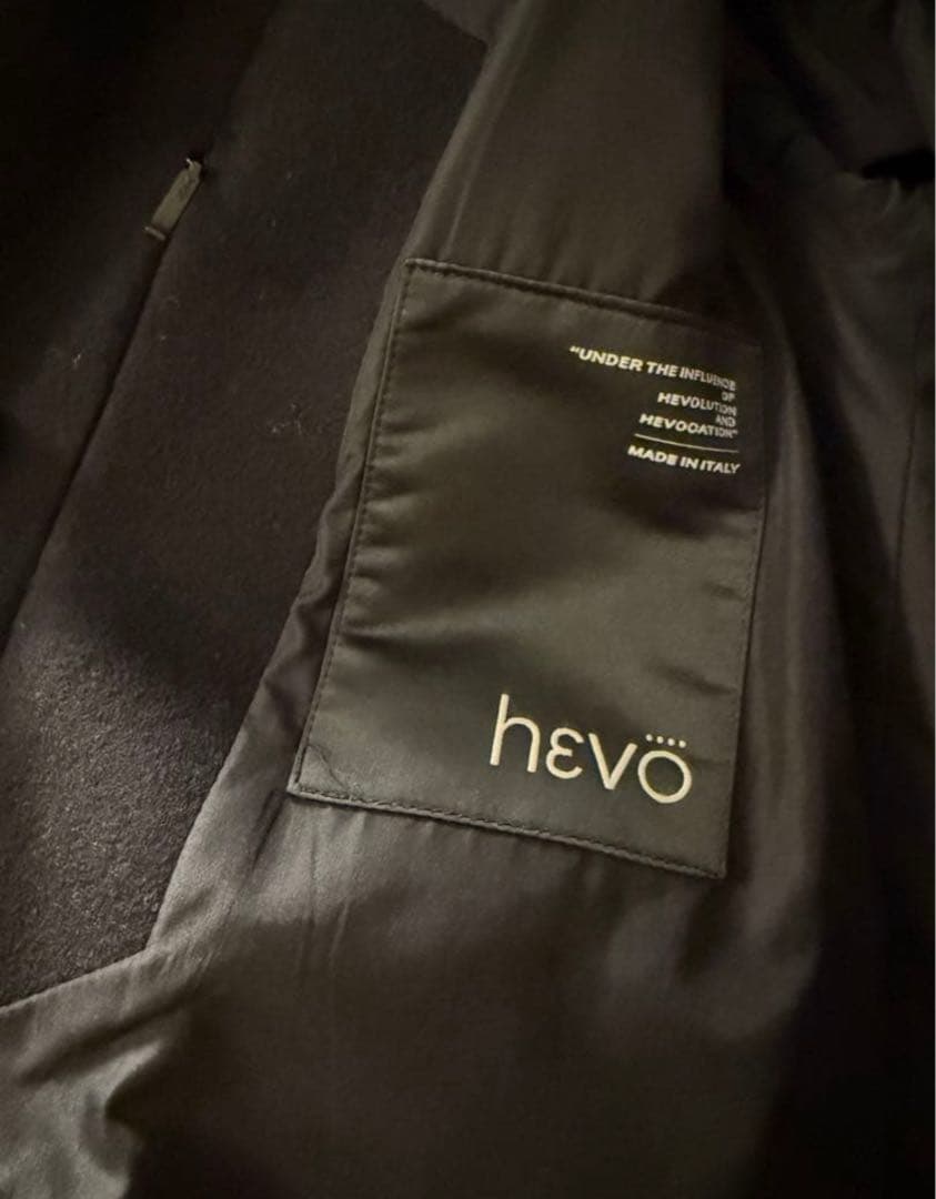 【美品】Hevo OSTUNI ベルテッドアルスターコート