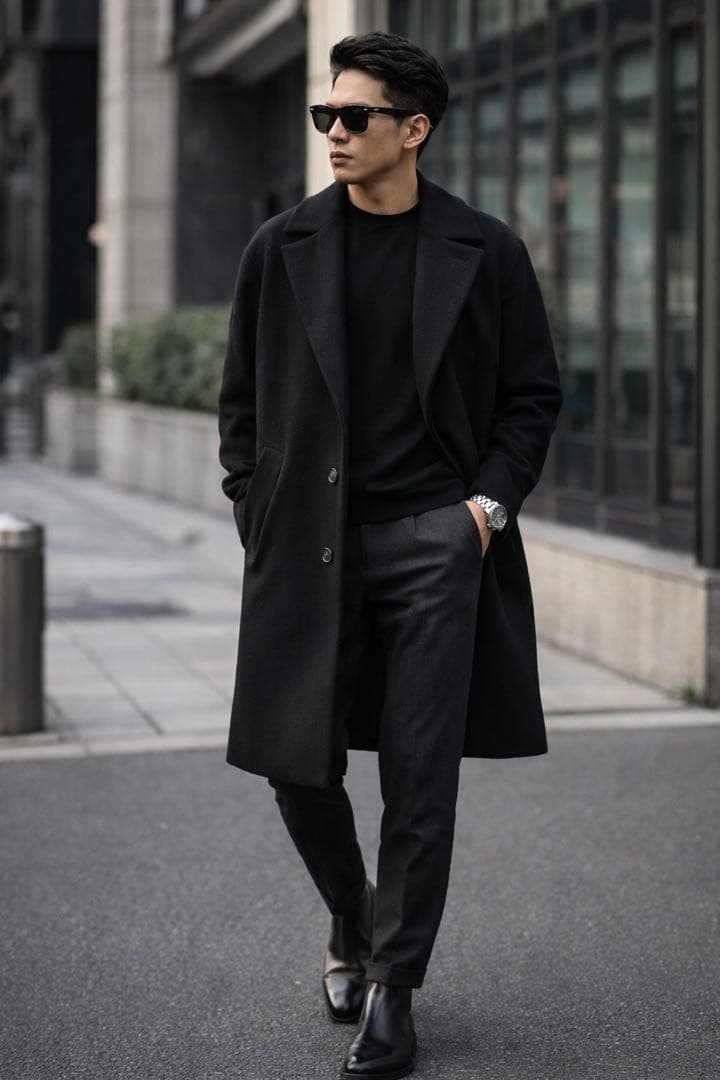 【美品】Hevo OSTUNI ベルテッドアルスターコート