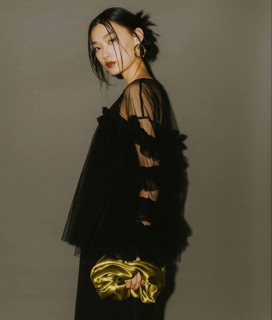 スーツ・フォーマル・ドレス ANDRESD all in one decorative tulle tops