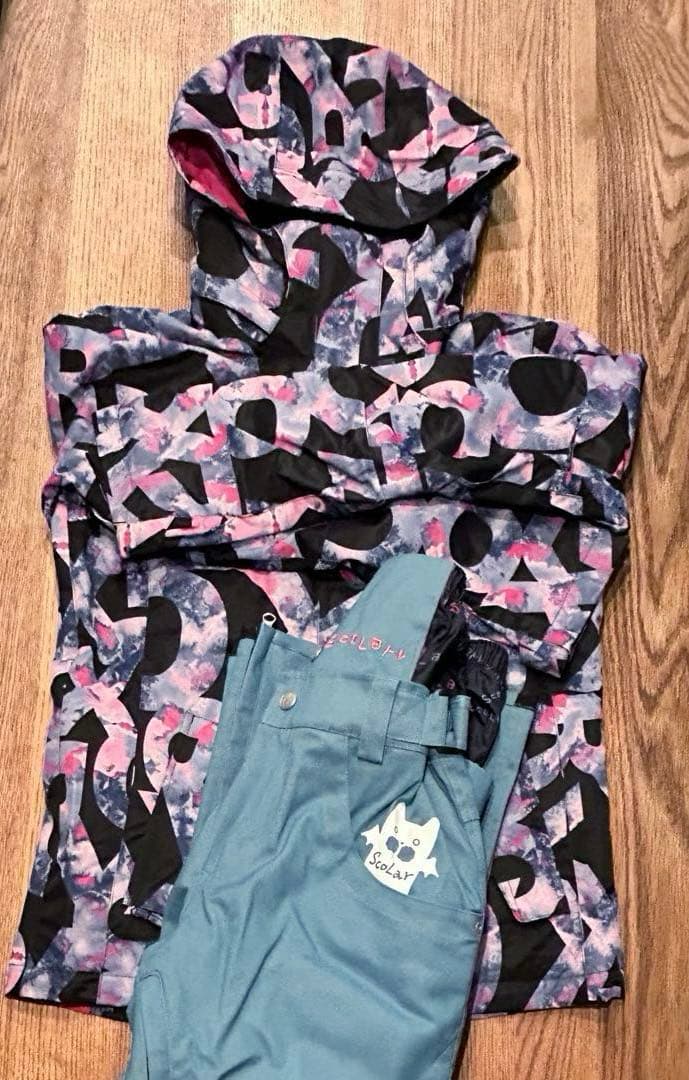 【値下げ】ROXYスノボーウェア ScoLar スノーパンツ レディース セット