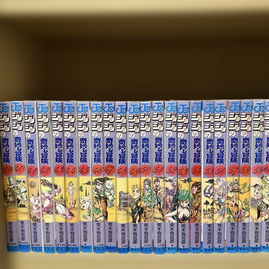 送料無料❗️ジョジョの奇妙な冒険109冊セット＋名言集2冊 荒木飛呂彦