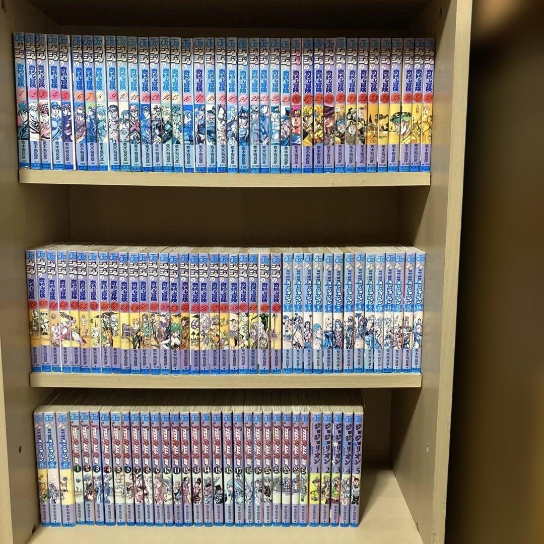 送料無料❗️ジョジョの奇妙な冒険109冊セット＋名言集2冊 荒木飛呂彦