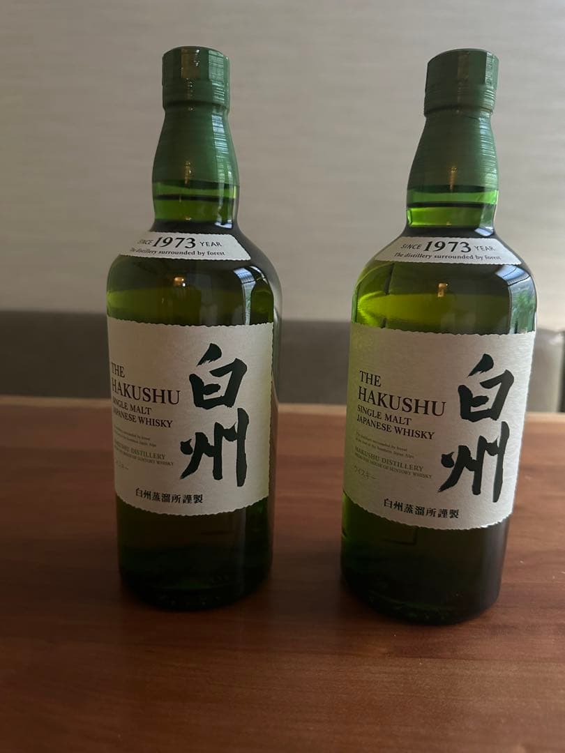 白州 シングルモルトウイスキー 700ml2本セット