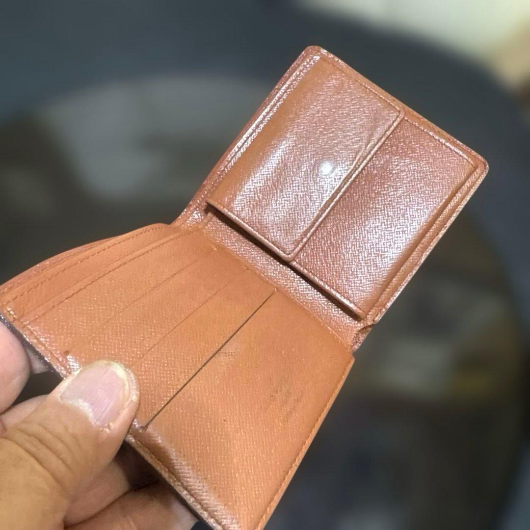 ⑩☆優良品☆モノグラム♪マルコ☆2つ折り財布★ポケットあり