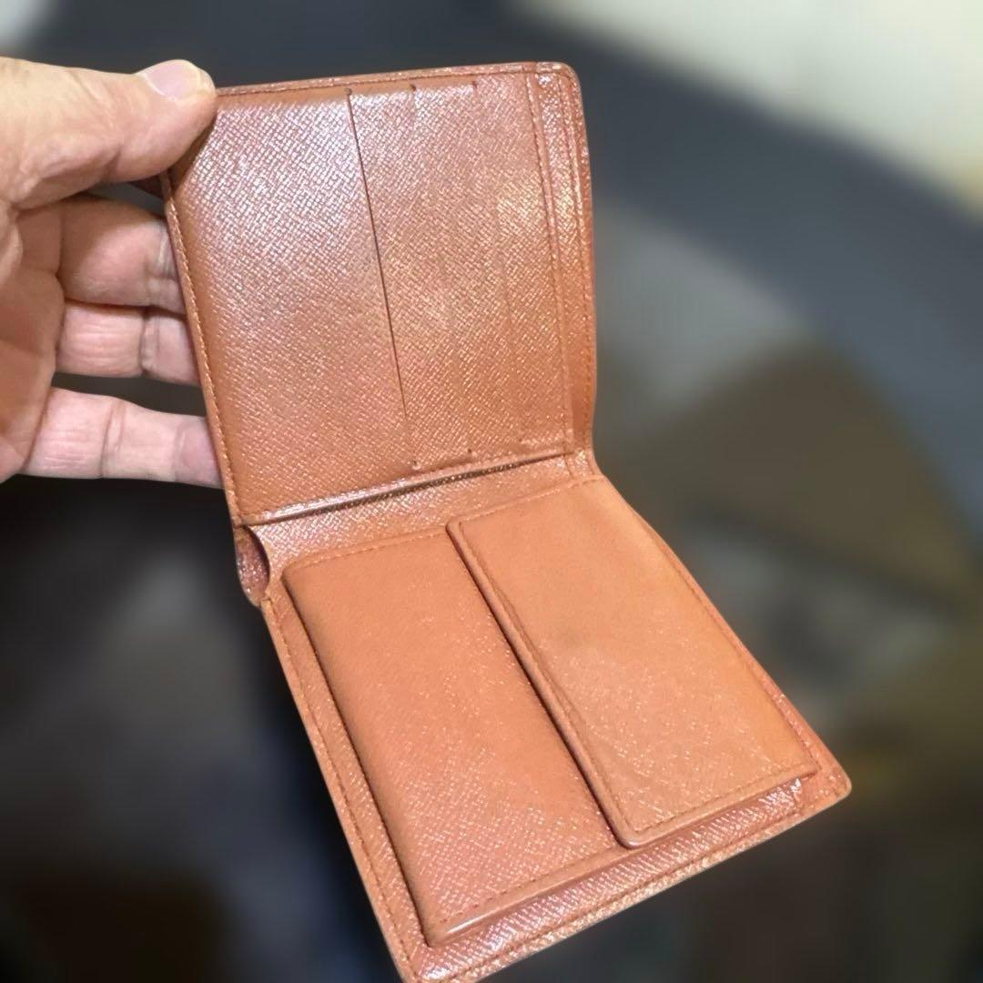 ⑩☆優良品☆モノグラム♪マルコ☆2つ折り財布★ポケットあり