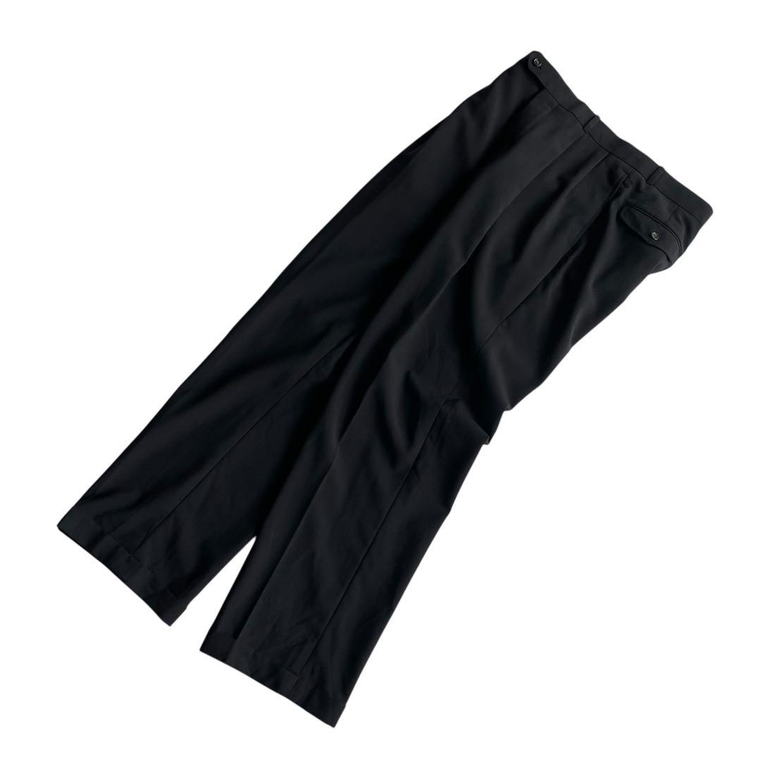 ビンテージスラックス 2タック ウールパンツ ワイドパンツ 90s USA 古着