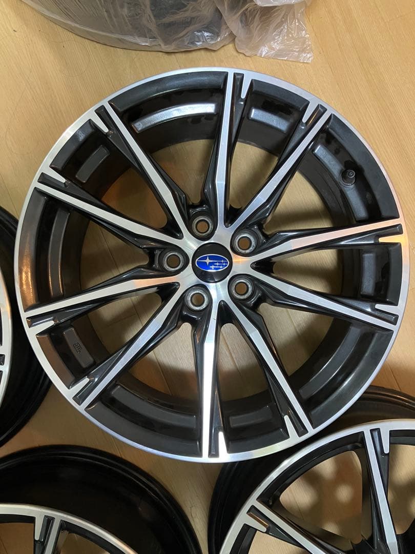 スバル BRZ ZC6 後期 純正ホイール【2本セット①】