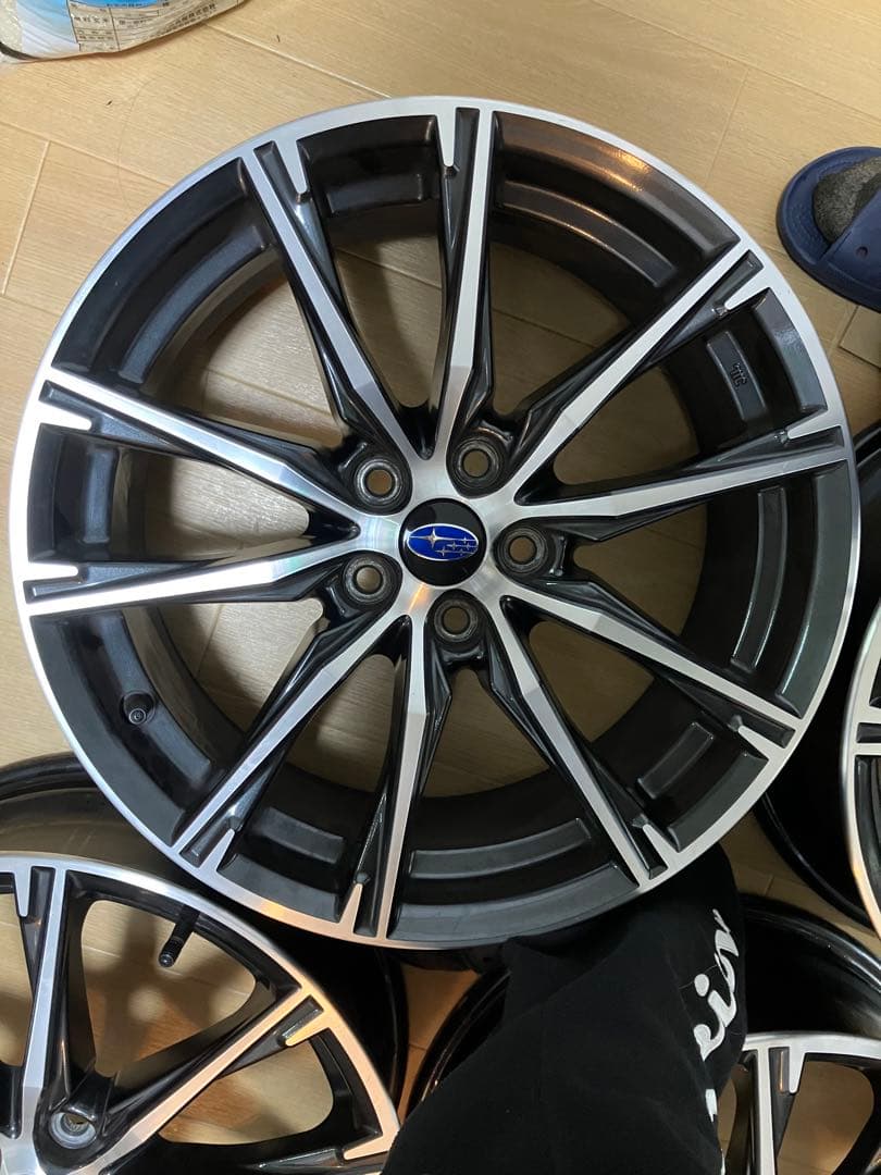 スバル BRZ ZC6 後期 純正ホイール【2本セット①】