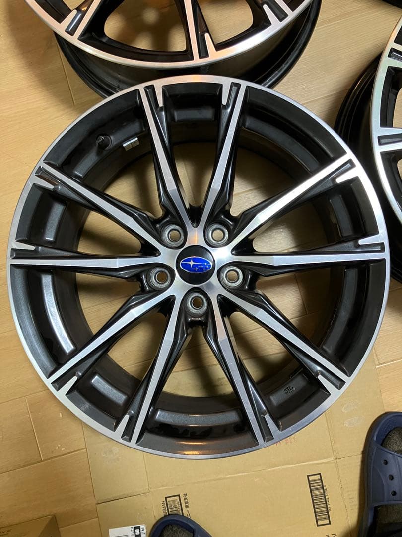 スバル BRZ ZC6 後期 純正ホイール【2本セット①】