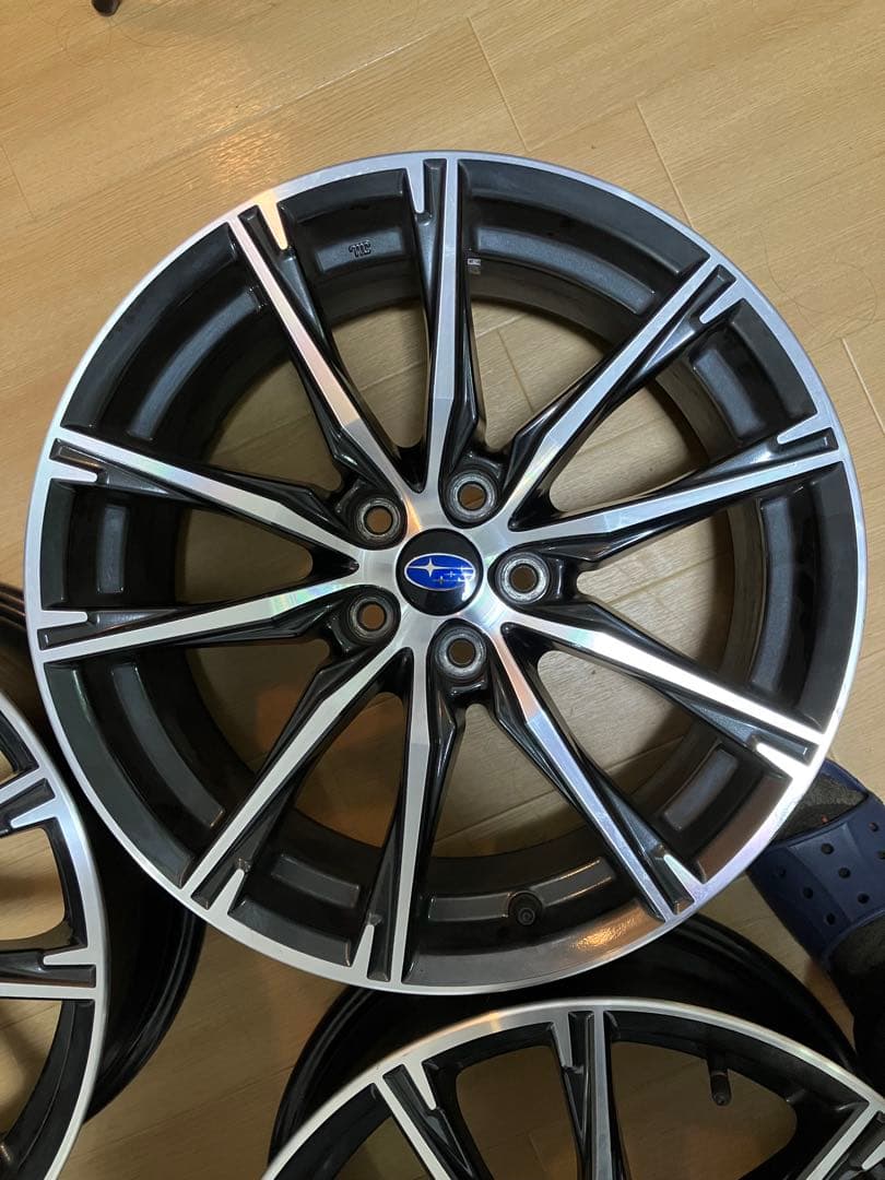 スバル BRZ ZC6 後期 純正ホイール【2本セット①】