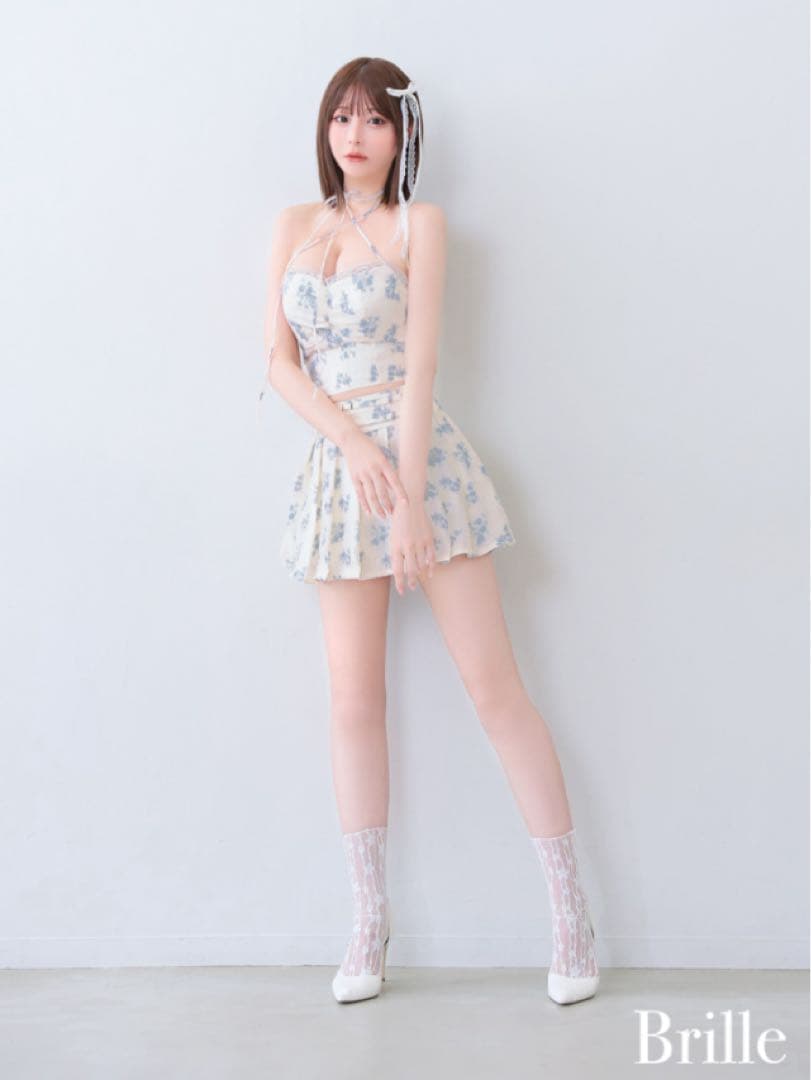 robe de fleurs brille れみれみ ドレス XS