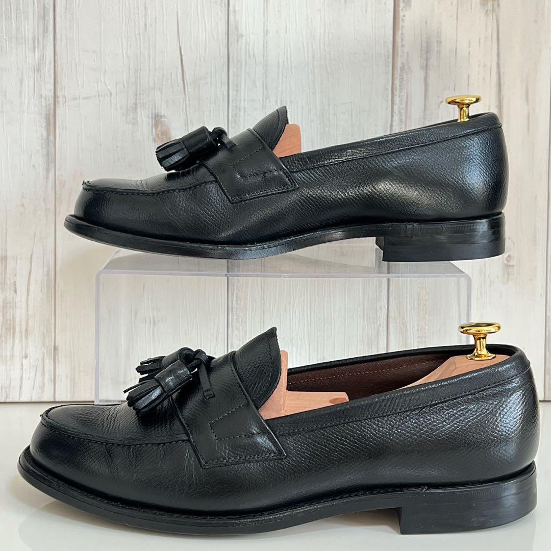 【極美品】REGAL リーガル 25.5 レザータッセルローファー ブラック