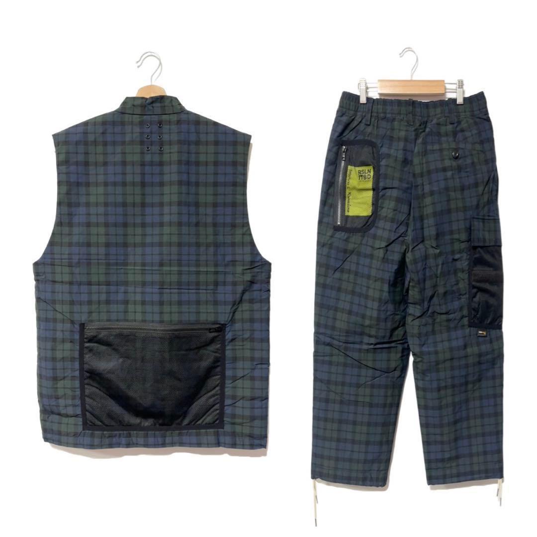 インターブリード ラッセルノ ゴルフ コーデュラ 中綿セットアップ ネイビー 6