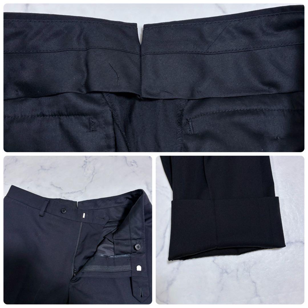 美品 トゥモローランド NIKKE ウール セットアップ 黒 サイズ50 近年