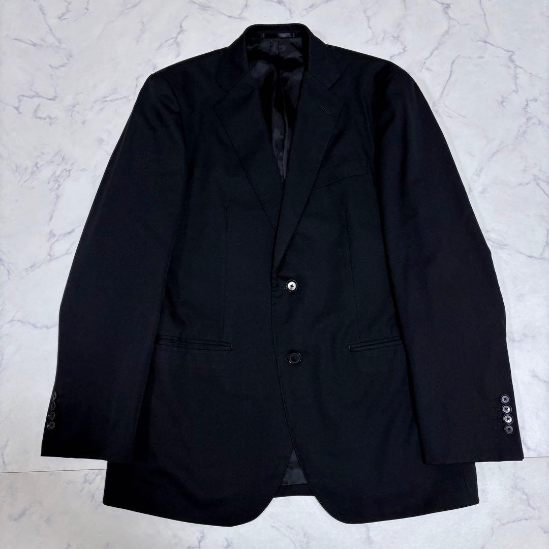 美品 トゥモローランド NIKKE ウール セットアップ 黒 サイズ50 近年