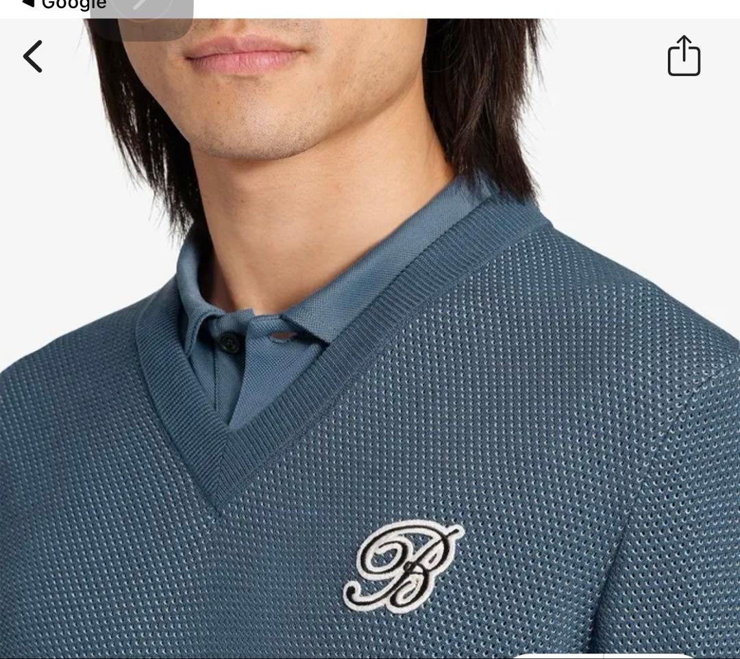 Berluti ゴルフ コットン&シルク セーター