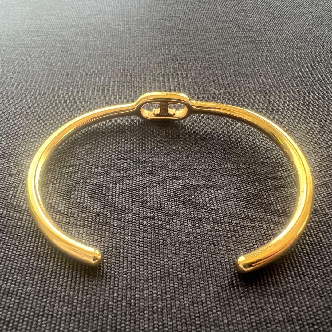 美品✨セリーヌ バングル マイヨン トリオンフ シンカフ ゴールド ブレスレット