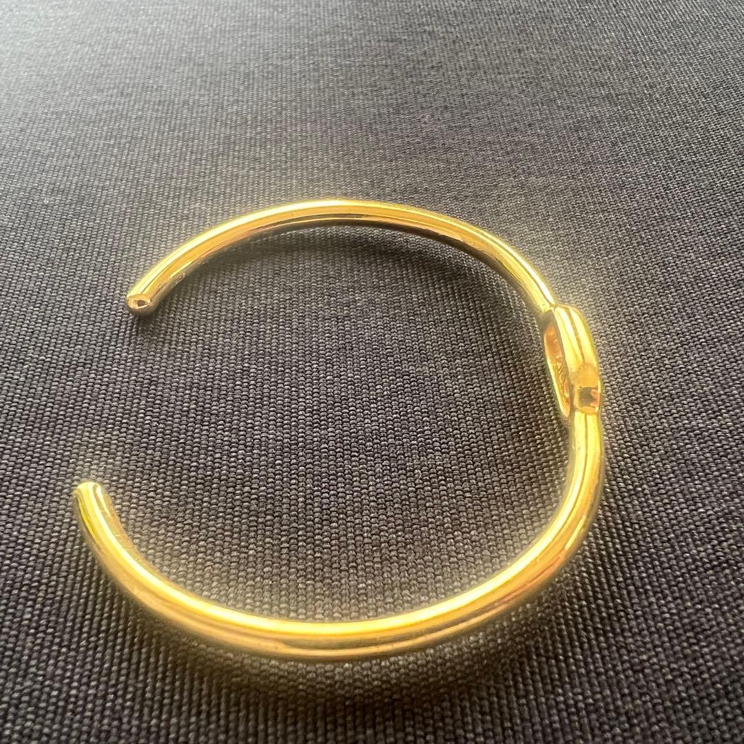 美品✨セリーヌ バングル マイヨン トリオンフ シンカフ ゴールド ブレスレット