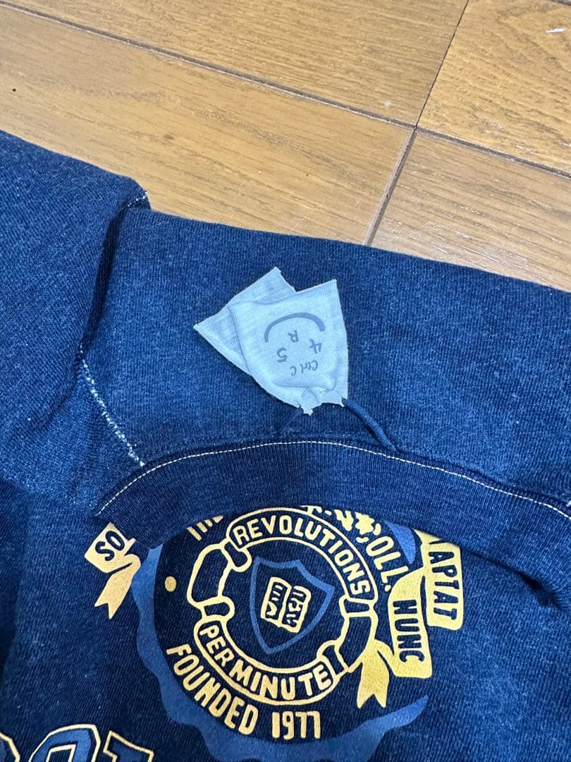 45r 裏毛の908オーシャンスウェット （インディゴ）