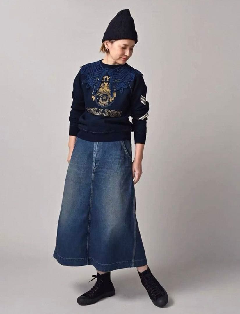 45r 裏毛の908オーシャンスウェット （インディゴ）