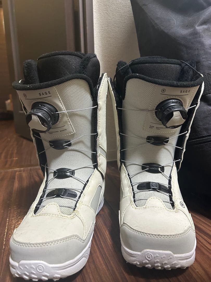【期間限定値下げ】RIDE SAGE スノーボードブーツ ホワイト