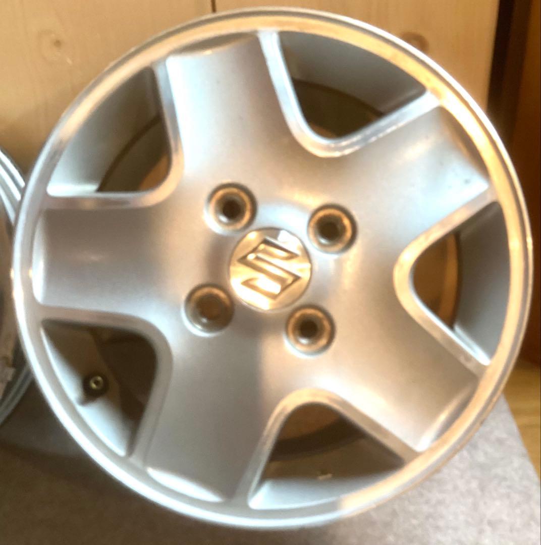 スズキ 純正 4.0J 13インチ +45 4H 100 ホイール4本 セット