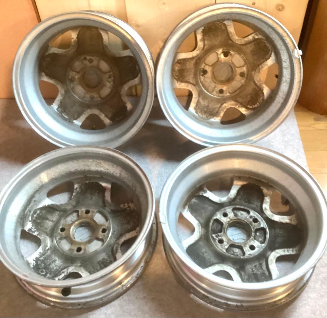 スズキ 純正 4.0J 13インチ +45 4H 100 ホイール4本 セット