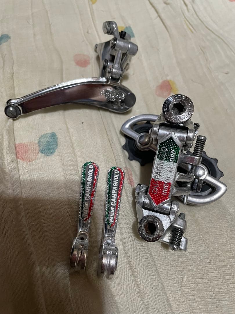 Campagnolo Record フロントWレバーリアディレイラーセット