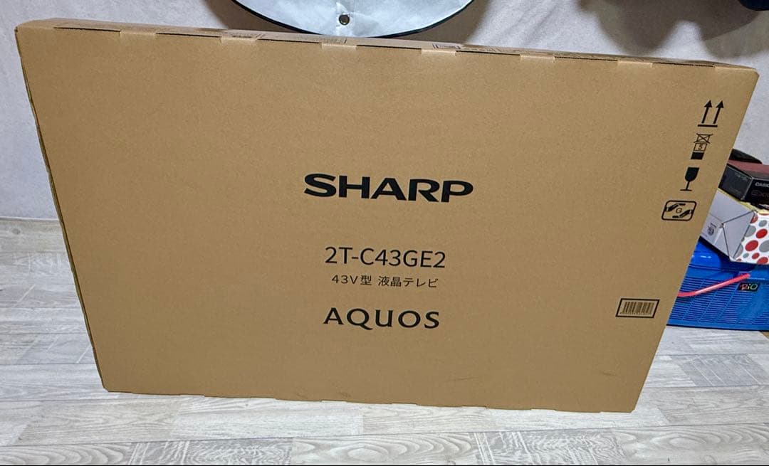 【新品・未開封】43インチ SHARP AQUOS 液晶テレビ2T-C43GE2