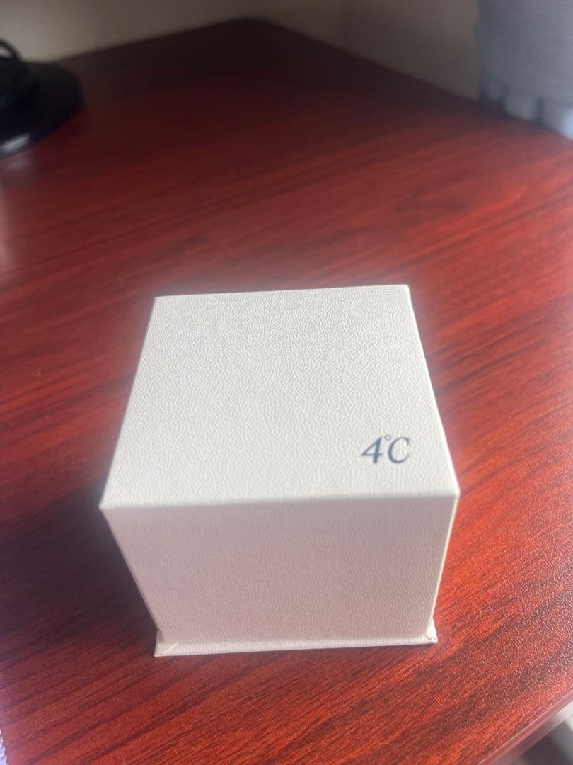 4°C ネックレス　ハート　10k